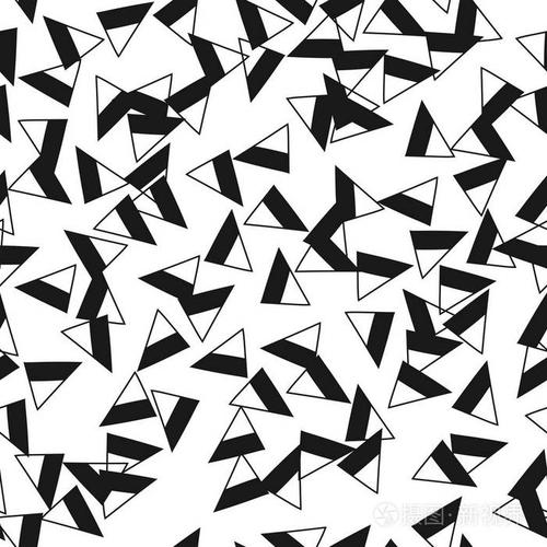 几何, 抽象背景为盖子和纺织品.涂鸦形状.矢量插图